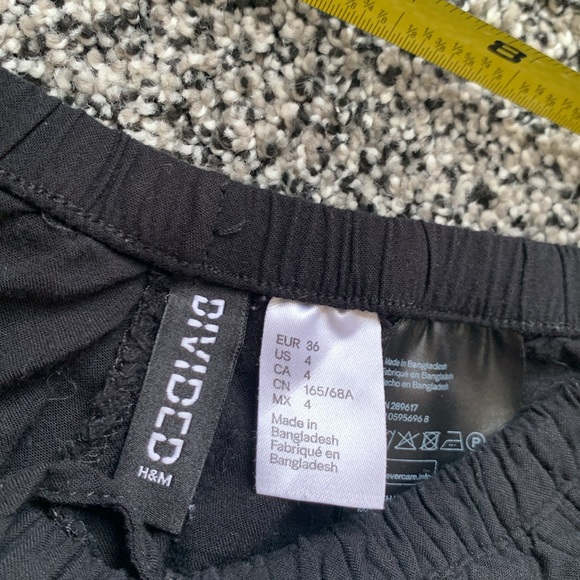 Black Viscose Shorts - Picture 5 of 6